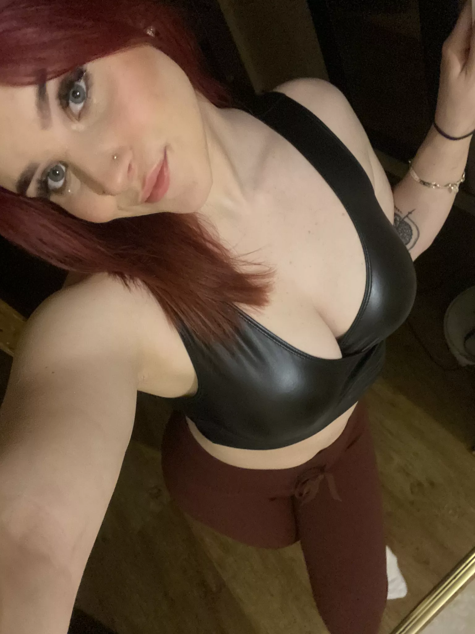 Leather dress. posted by Yummy_Cummy