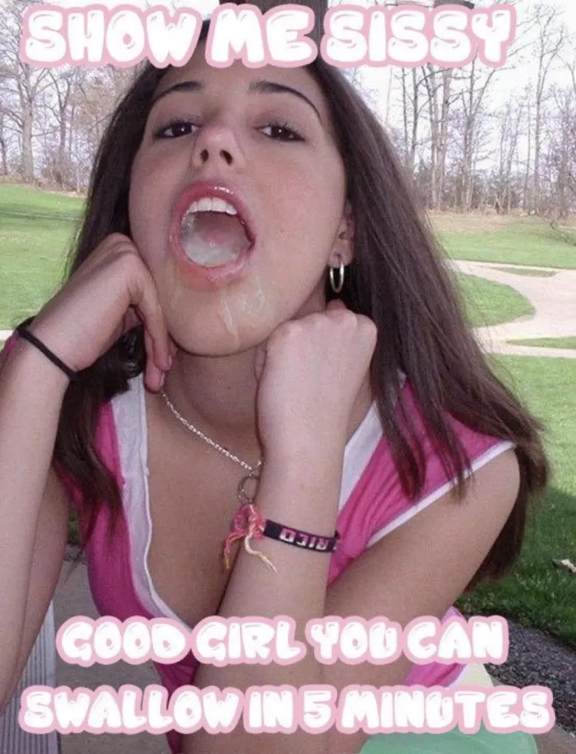 Love when daddy makes me hold his cum till I’m allowed to swallow🥰🙈😋 by friskysissyCA