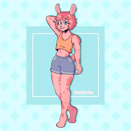 my rabbit susu (art by me) by jashyart