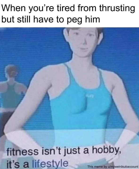 Not just a hobby posted by myweirdsubaccount