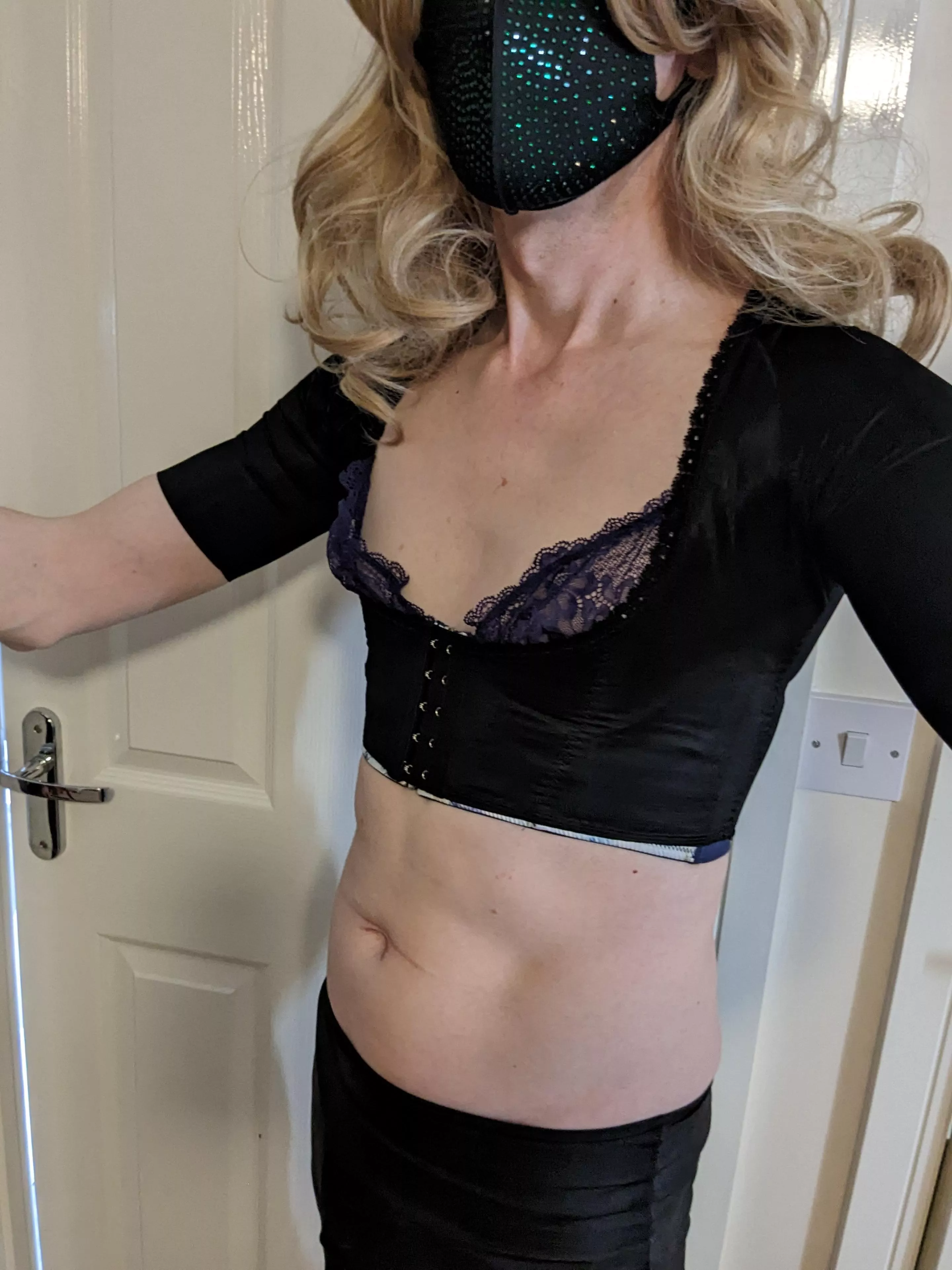 Not sure this top is appropriate to wear out! What do you think? posted by jadethemaskedtrans
