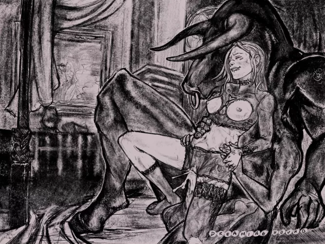 (OC) Reverse Cowgirl by Dreaming-Hound