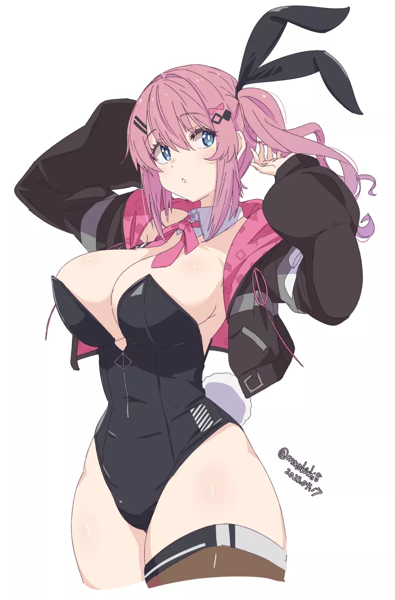 Pink Hair Bunny posted by ArmorXIII