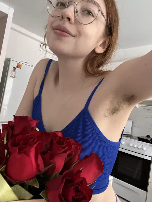 Smell a flower or an armpit? by abbysunny