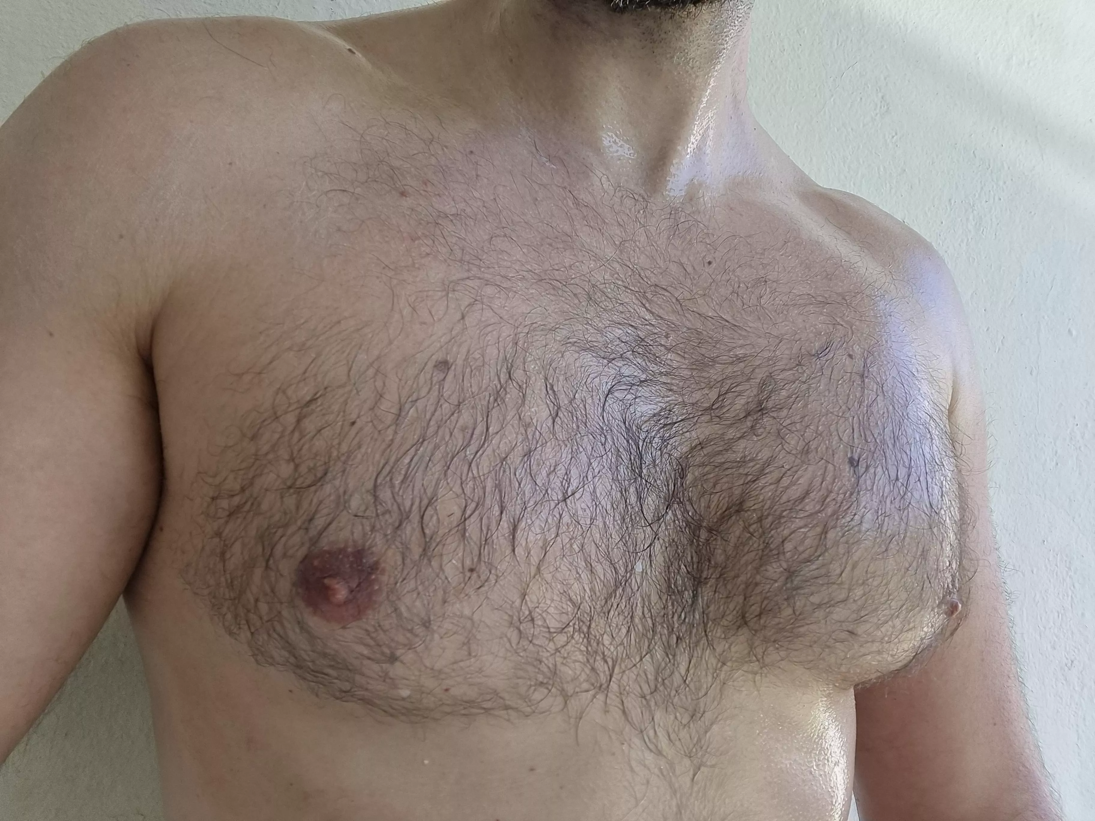 Sweaty chest posted by Proper_Menu