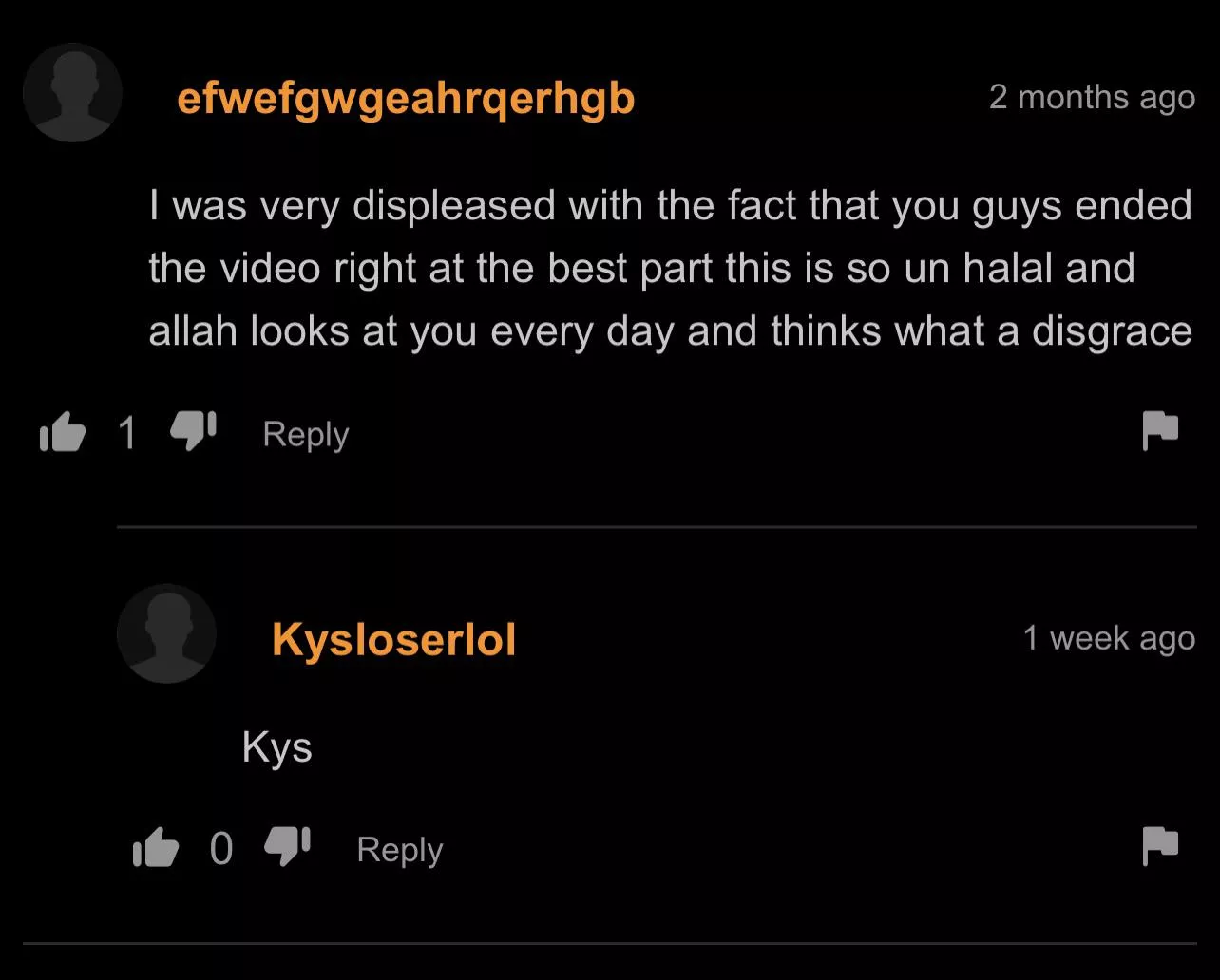 That death threat is definitely not halal mode yall posted by RockyRiot08