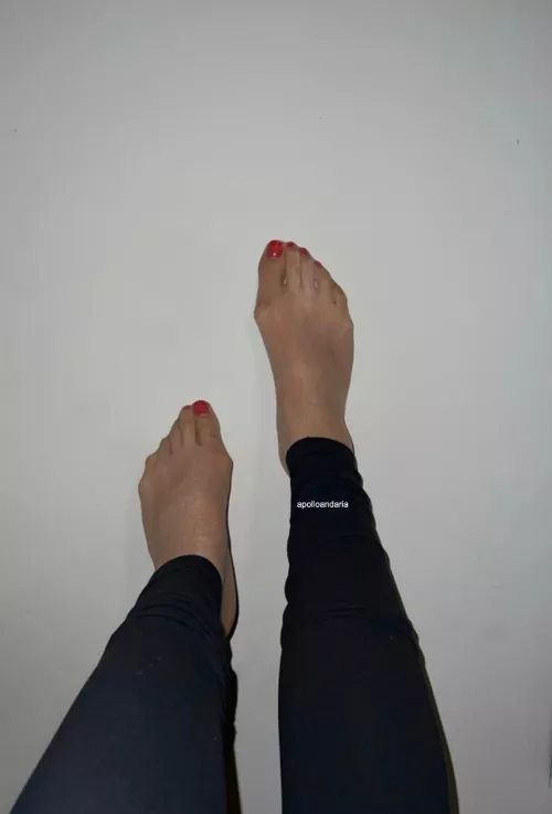 Under my leggings by apolloandaria