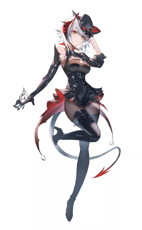 W [Arknights] by CheetahSperm18