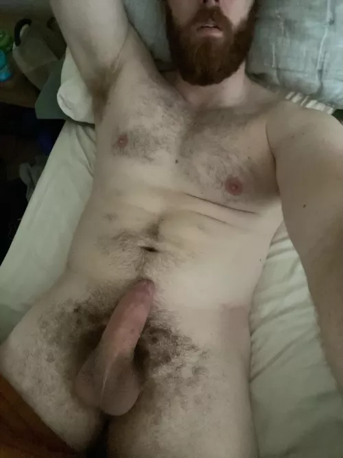 6’5”, 29yo, bi and all I want to do is make people cum with my thick beard, thick cock, or fat ass. Which do you want? by Crazy-Science-7878