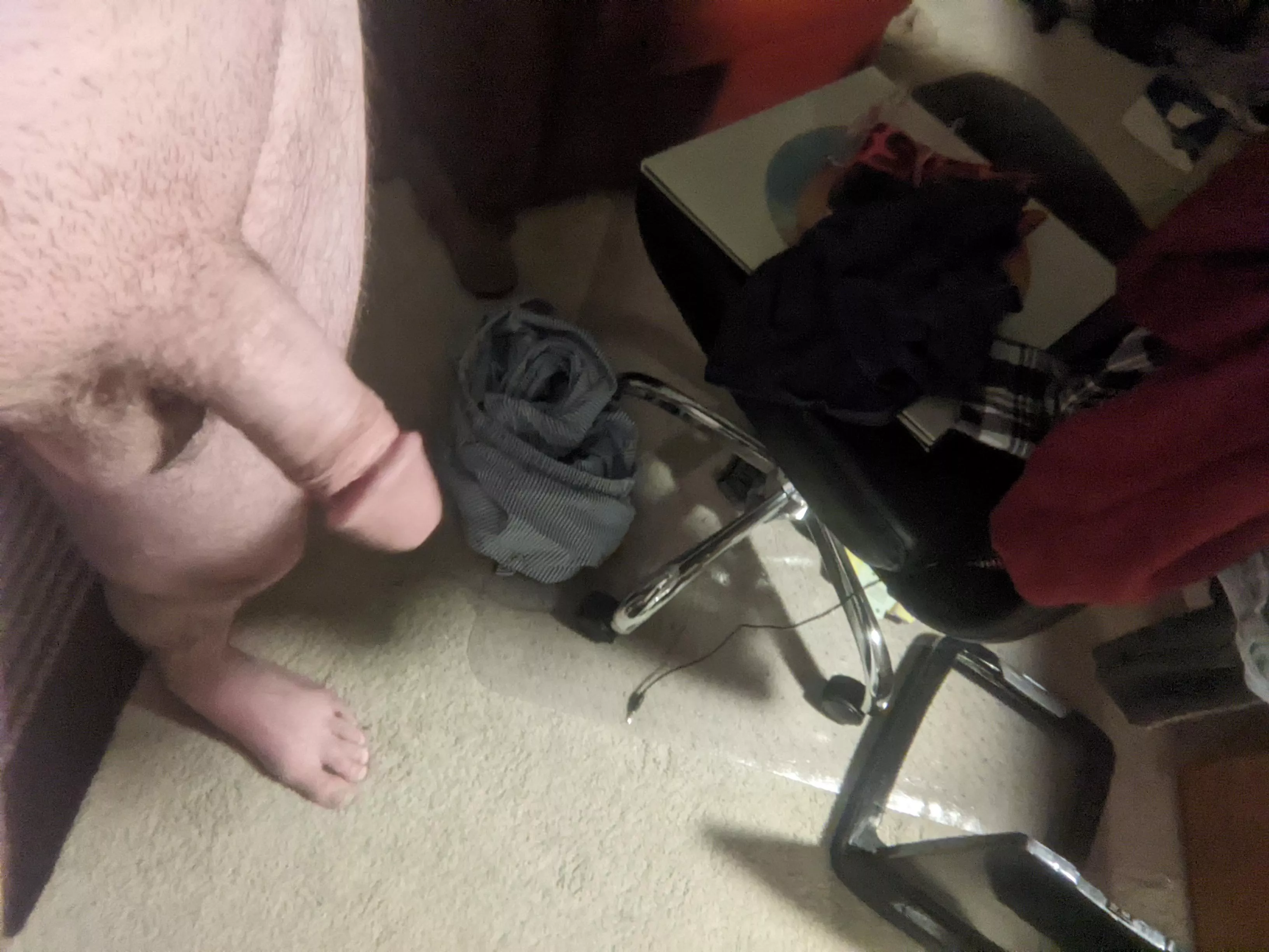 Drag me around by my dick. posted by Enough_Principle8639