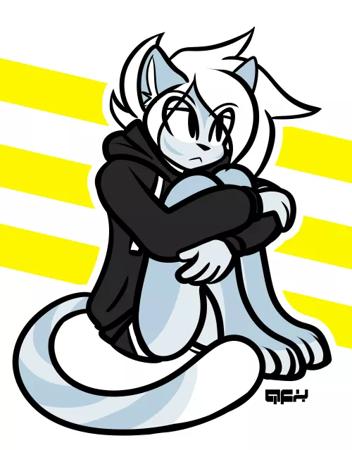 dysphoria hoodie // by me by quiflexx