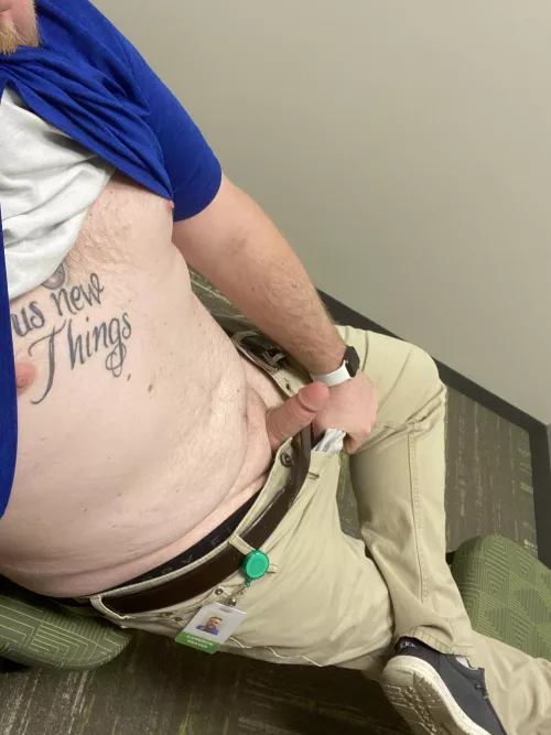 Enjoying my lunch break 😜 by Complete_Top2450