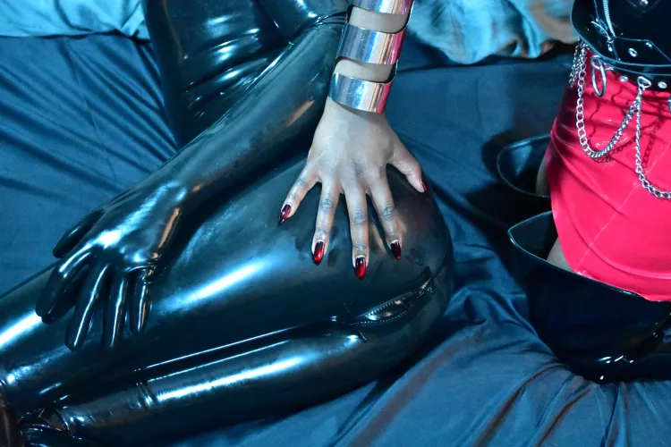 Femboy with a femdom by KinkyStruggles