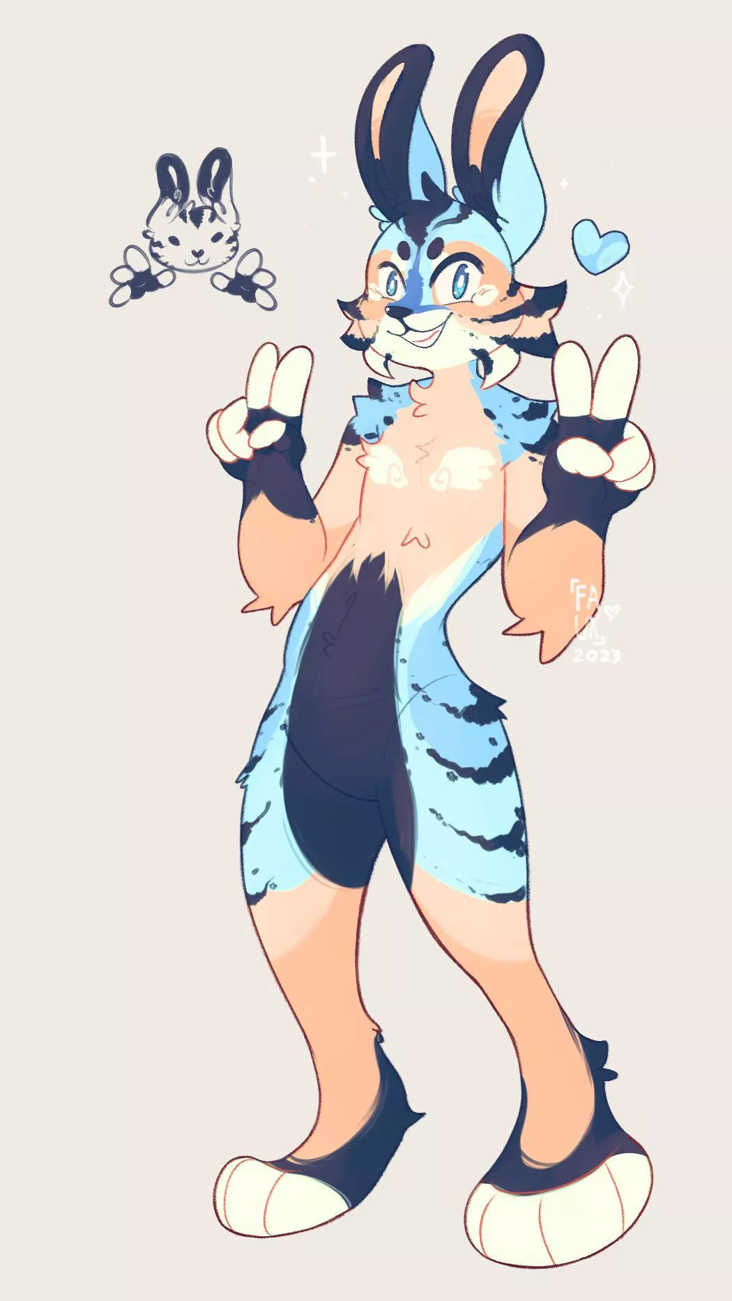 haven't drawn a furry in a while, but check my new sona i acquired a while ago! (art by me) posted by fauxvvounds