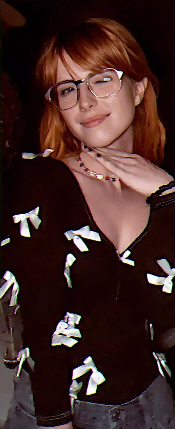 Hayley Williams with Glasses just really does it for me posted by Difficult_Drawing154