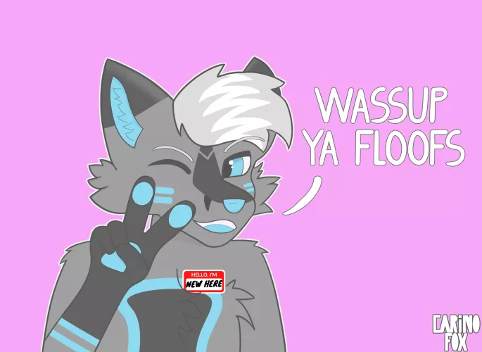 Hi everyone! Newcomer here :3 (art by me) by CarinoFox