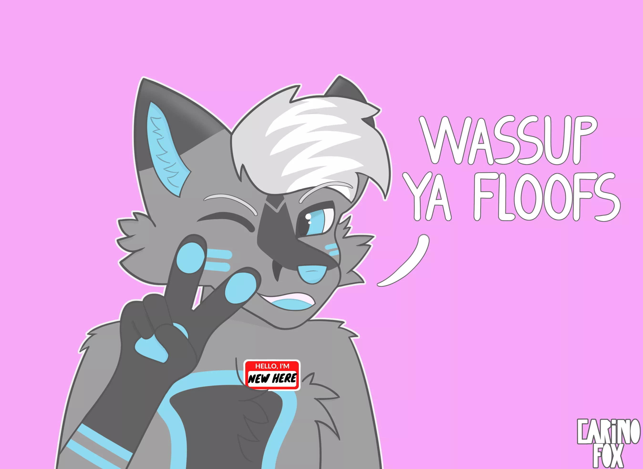 Hi everyone! Newcomer here :3 (art by me) posted by CarinoFox