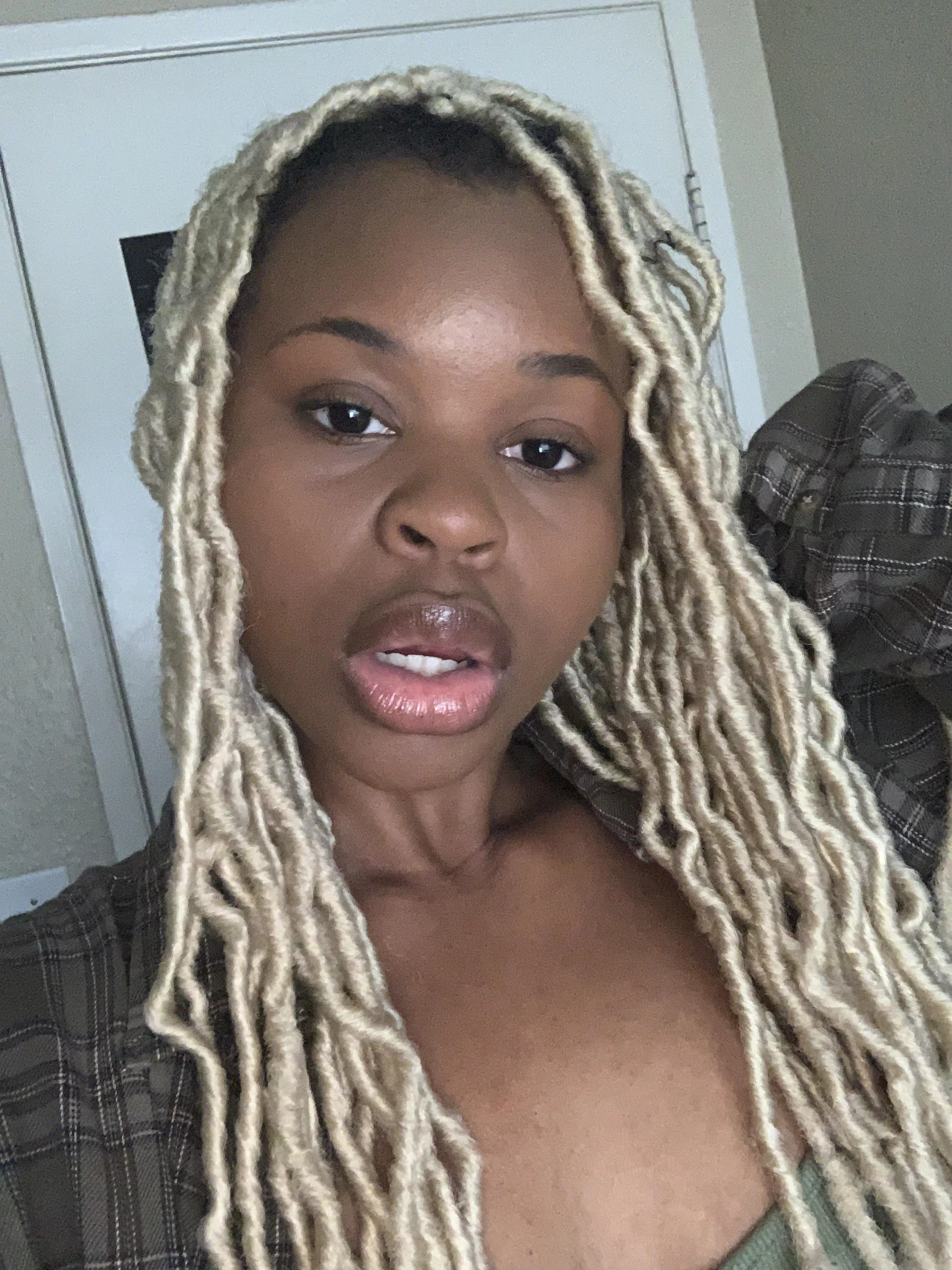 Hope I give off cute girl next door vibes posted by ccsquishy