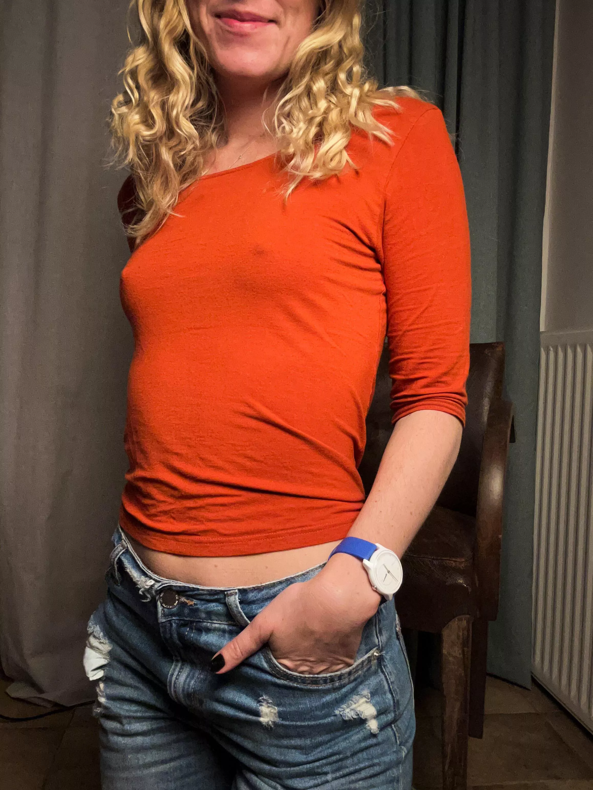 Is it okay as a teacher to always be braless at work posted by kallme_sophia