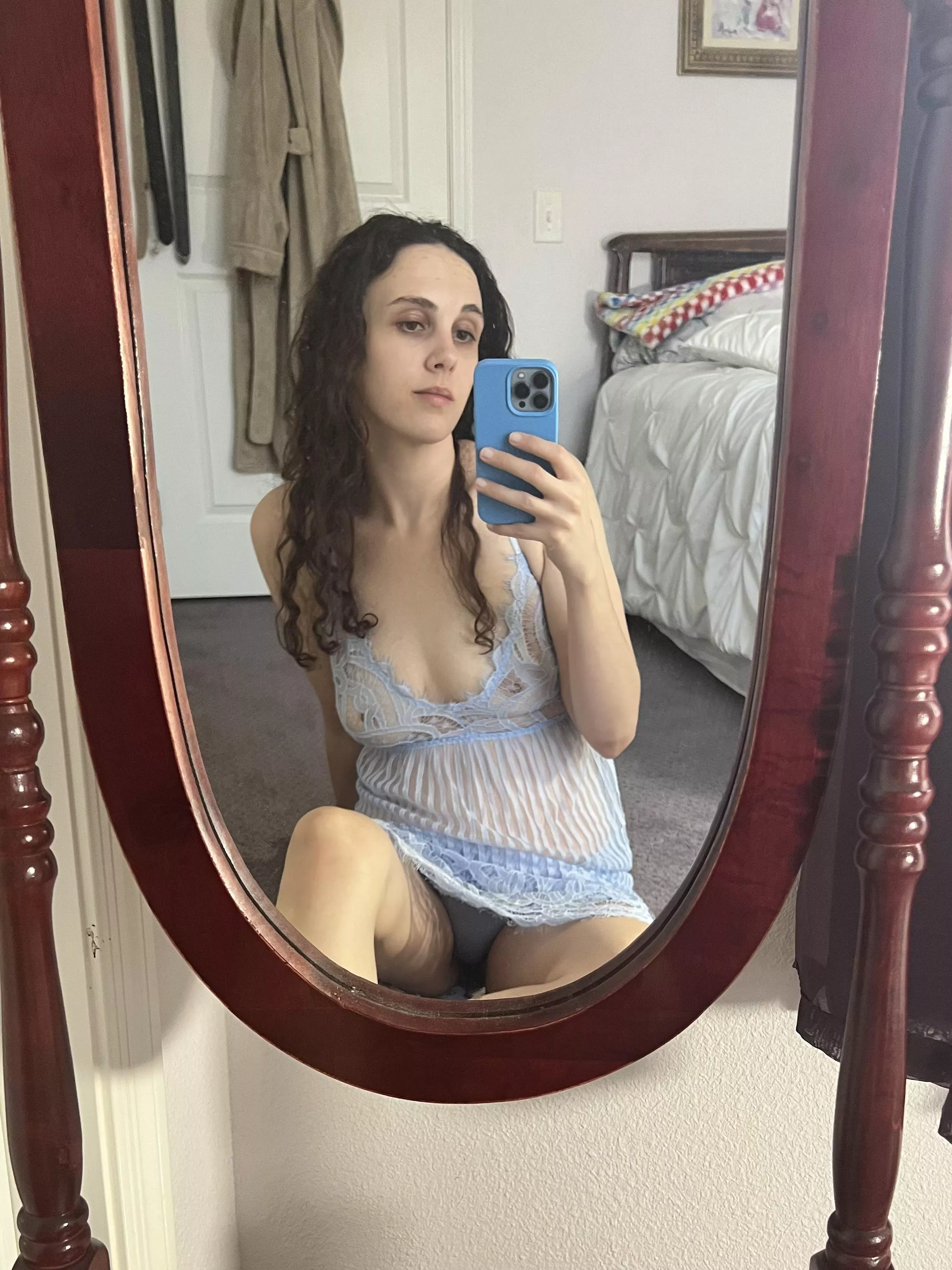 I’ve been a blue girl all day today. 💙 posted by SubstantialWelder395