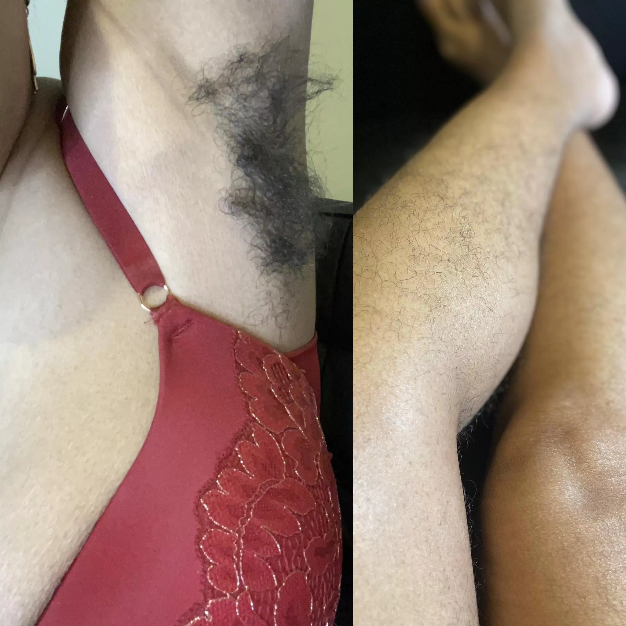 Just me being hairy 🚫🪒 posted by Insta_36DDDs