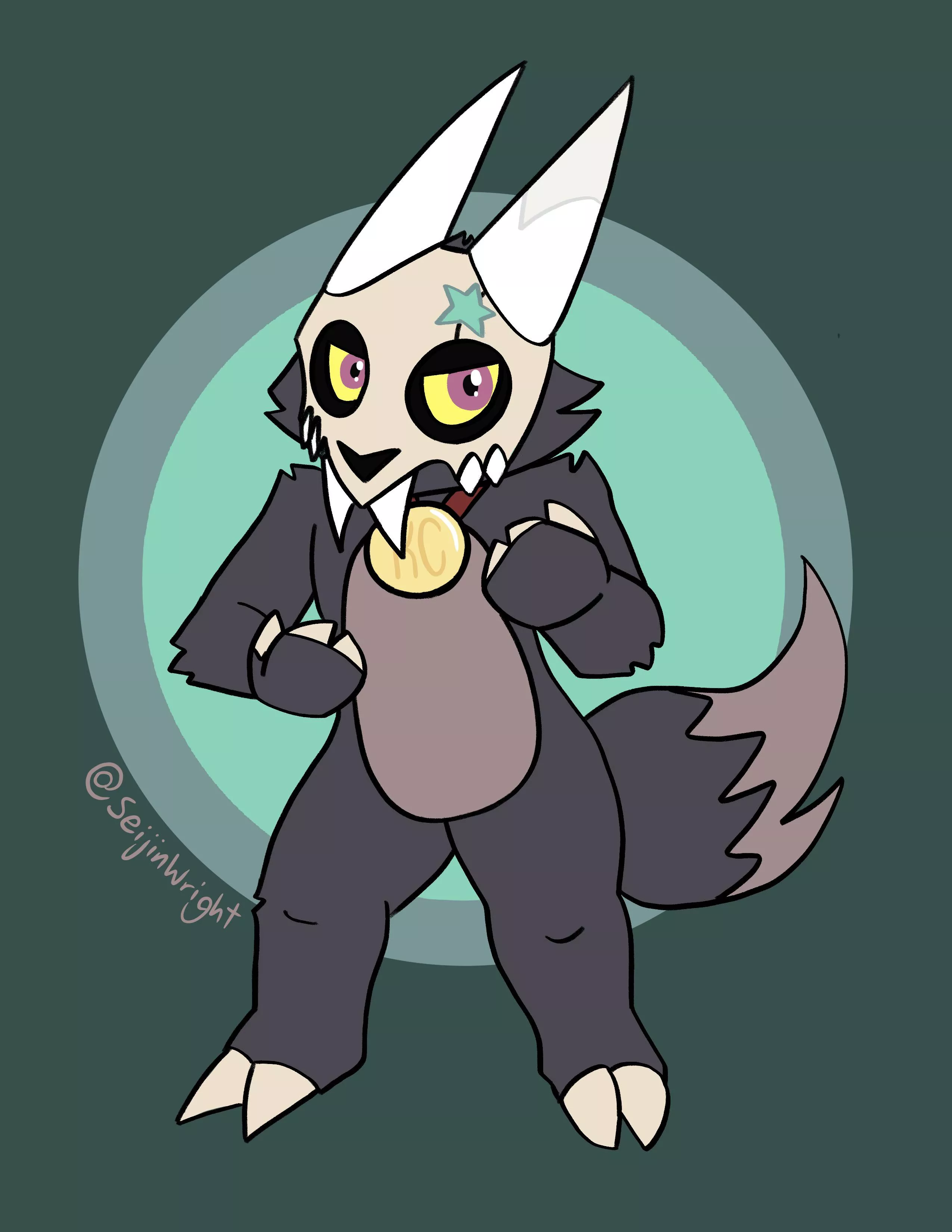 King Clawthorne from The Owl House! What did you do / say that is making him wanna throw hands? posted by SeijinWright