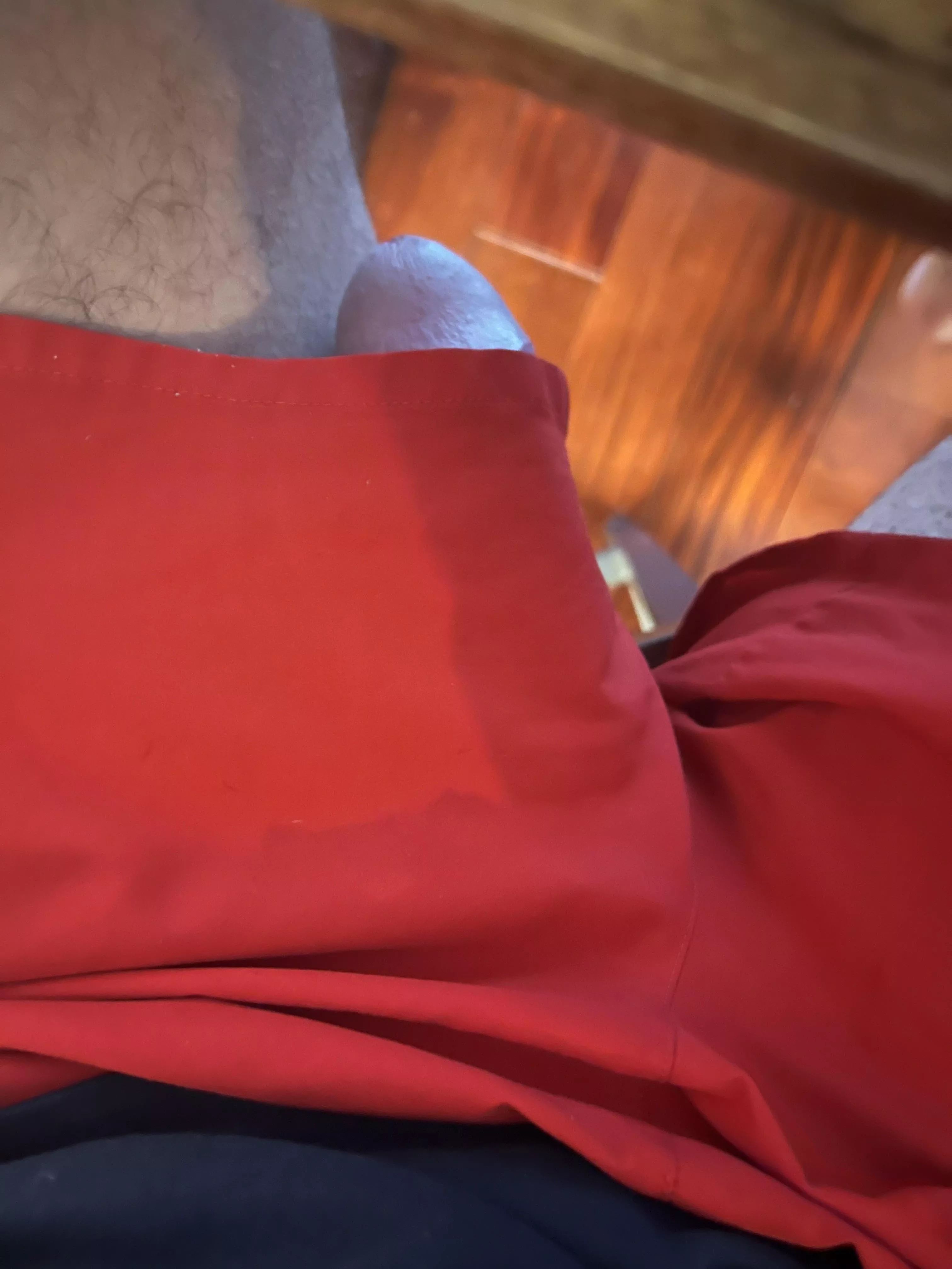 No underwear so he start poking under my shorts posted by wtfih_