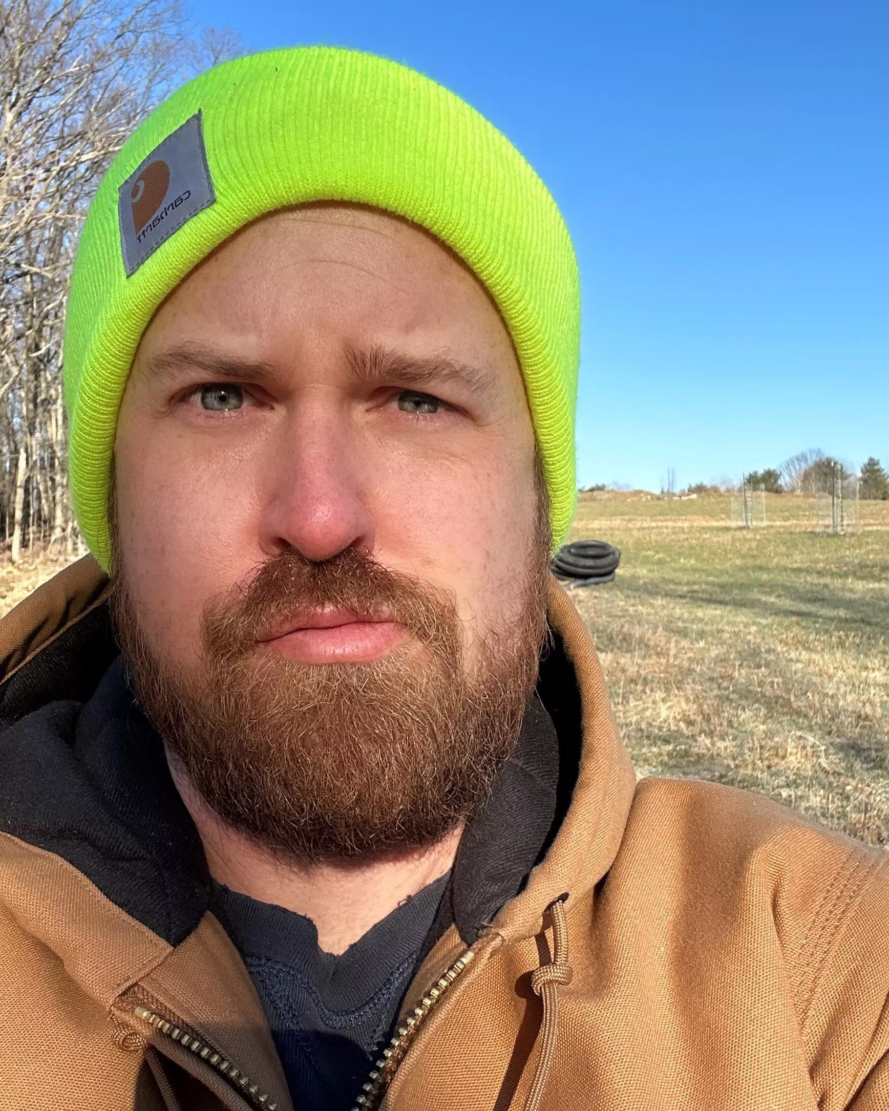 Not thrilled that it’s cold again 🥶 posted by ratherbeoutside69