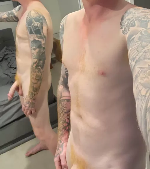 ny naked ginger body 😛 by Ginger-Ninja89