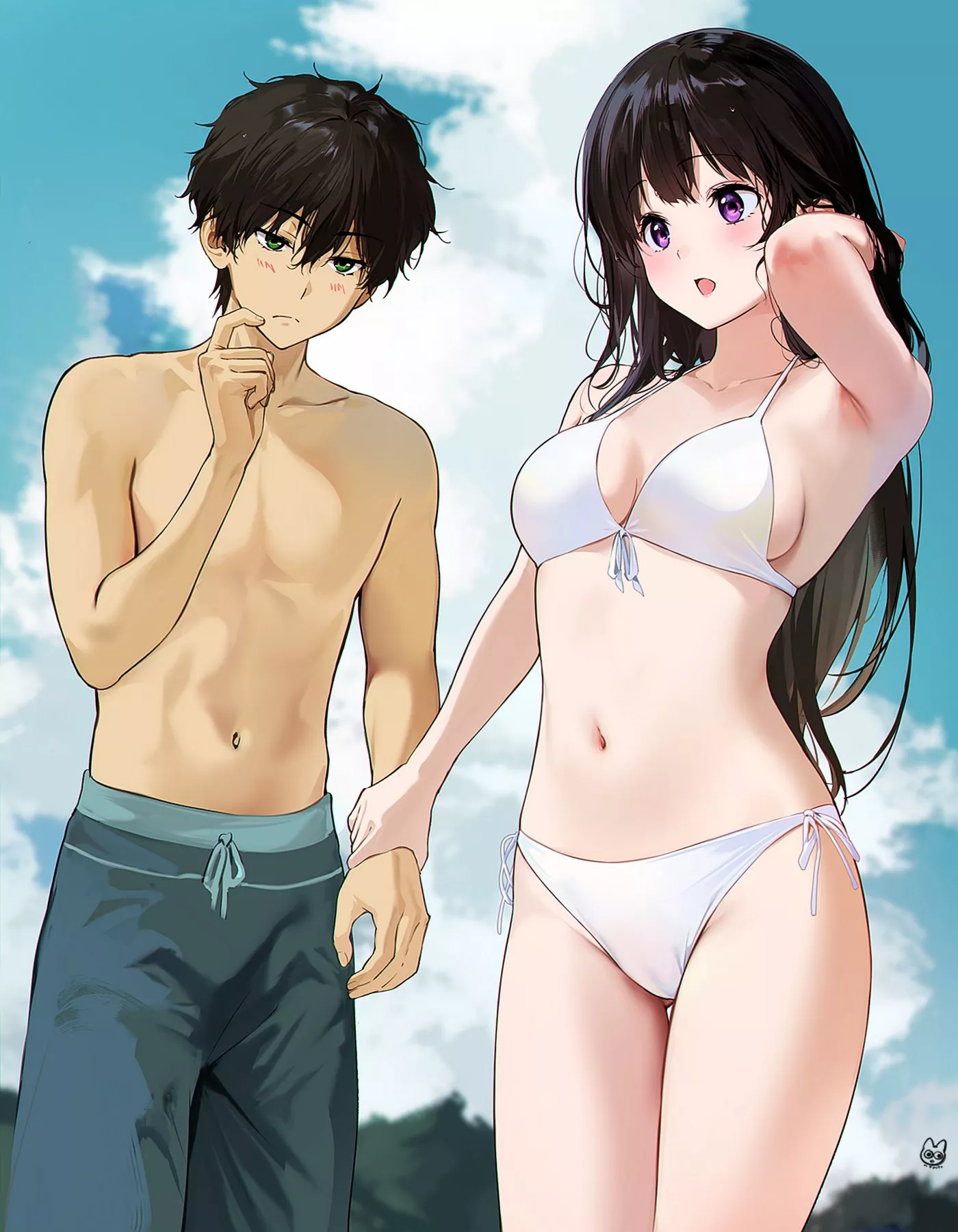 Oreki & Chitanda [Hyouka] posted by xSaviour_N