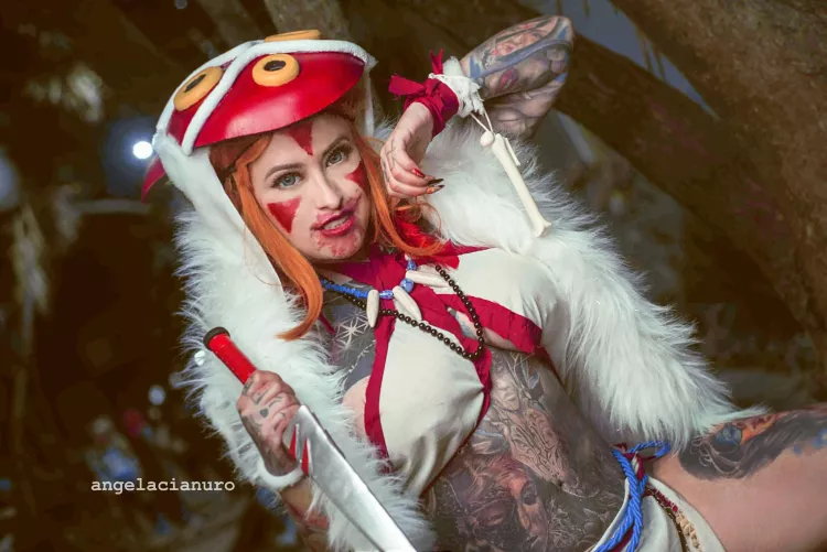 Princess Mononoke by Angelacianuro by Angelacianuro