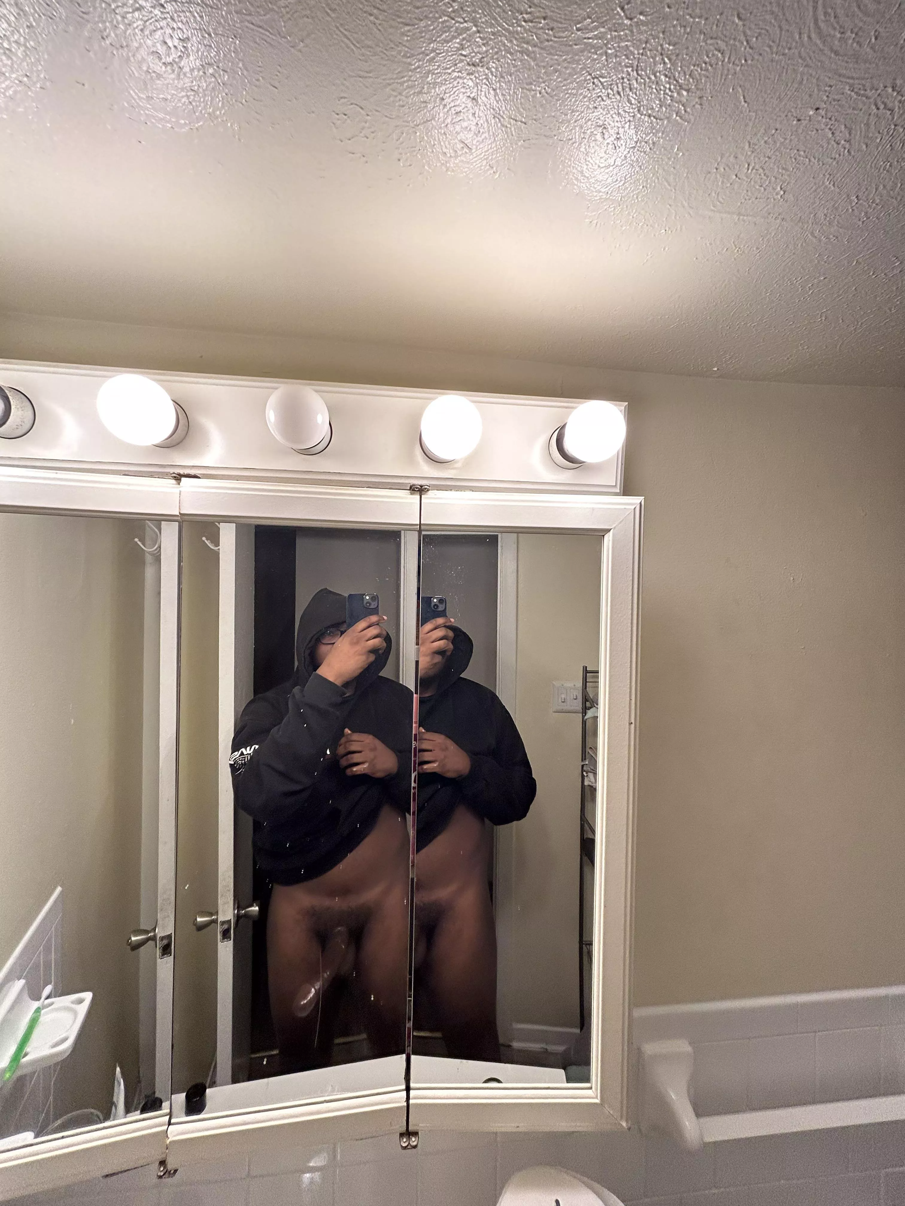 Rock hard rn with no one to throat my dick 😭😔 posted by 1bigblack