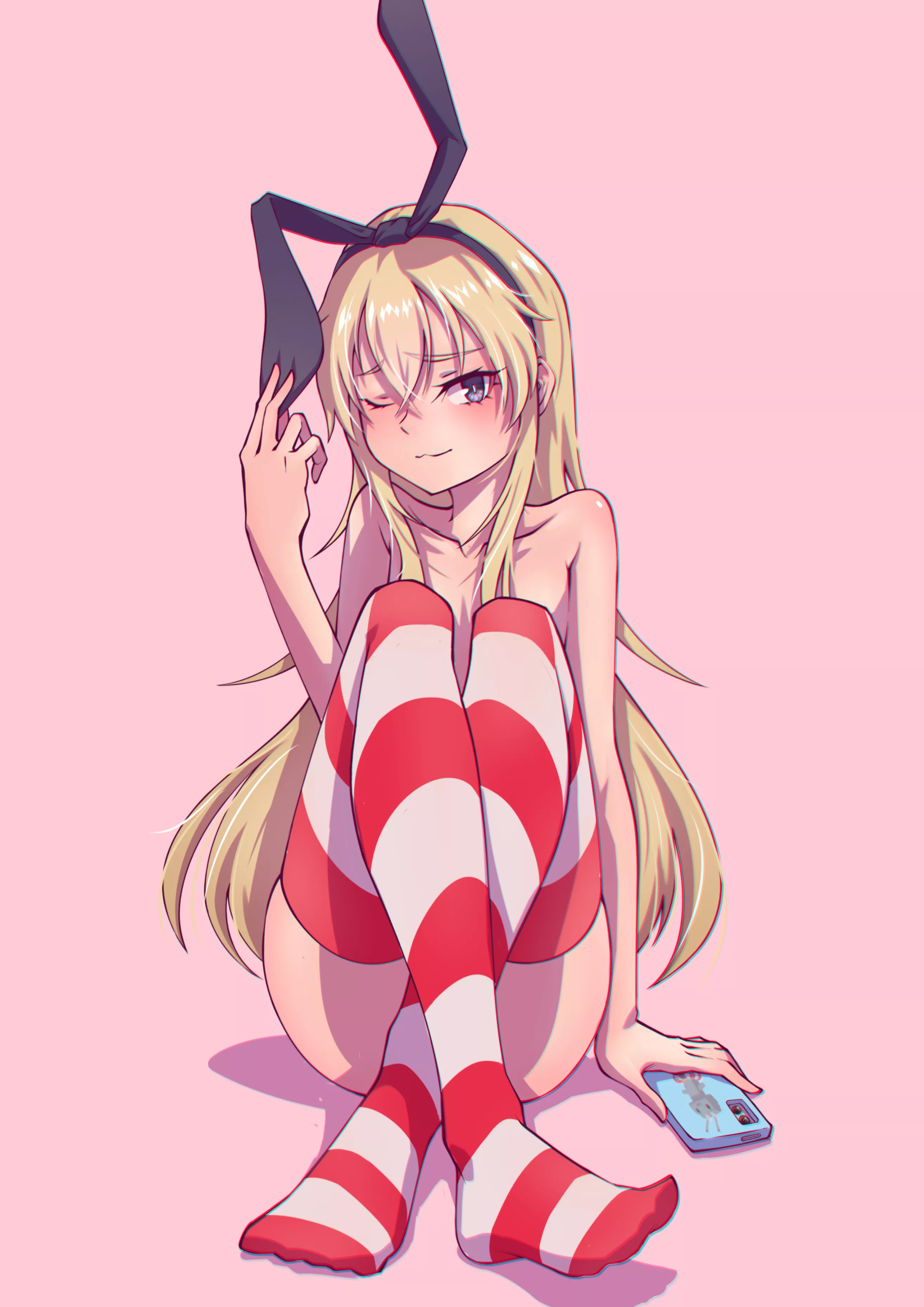 Shimakaze Thigh-Highs Only (Hej) [Kantai Collection] posted by sequence_string