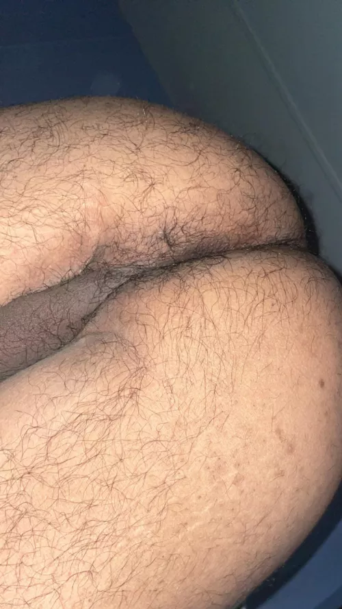 Some hairy 19 y/o ass by WaffleSinner