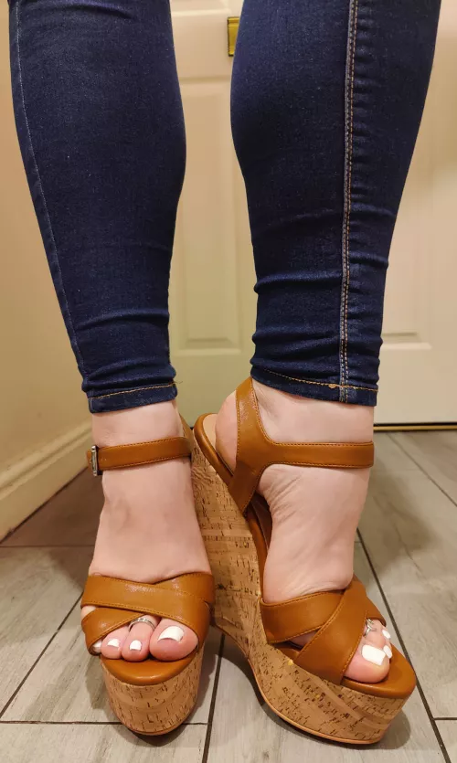 Strappy heels are just lingerie for the feet by Kates_feet