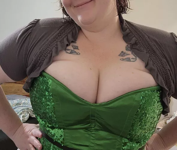 This corset is a tad tight… still ok for a night on the town?? by BBWmilfMama