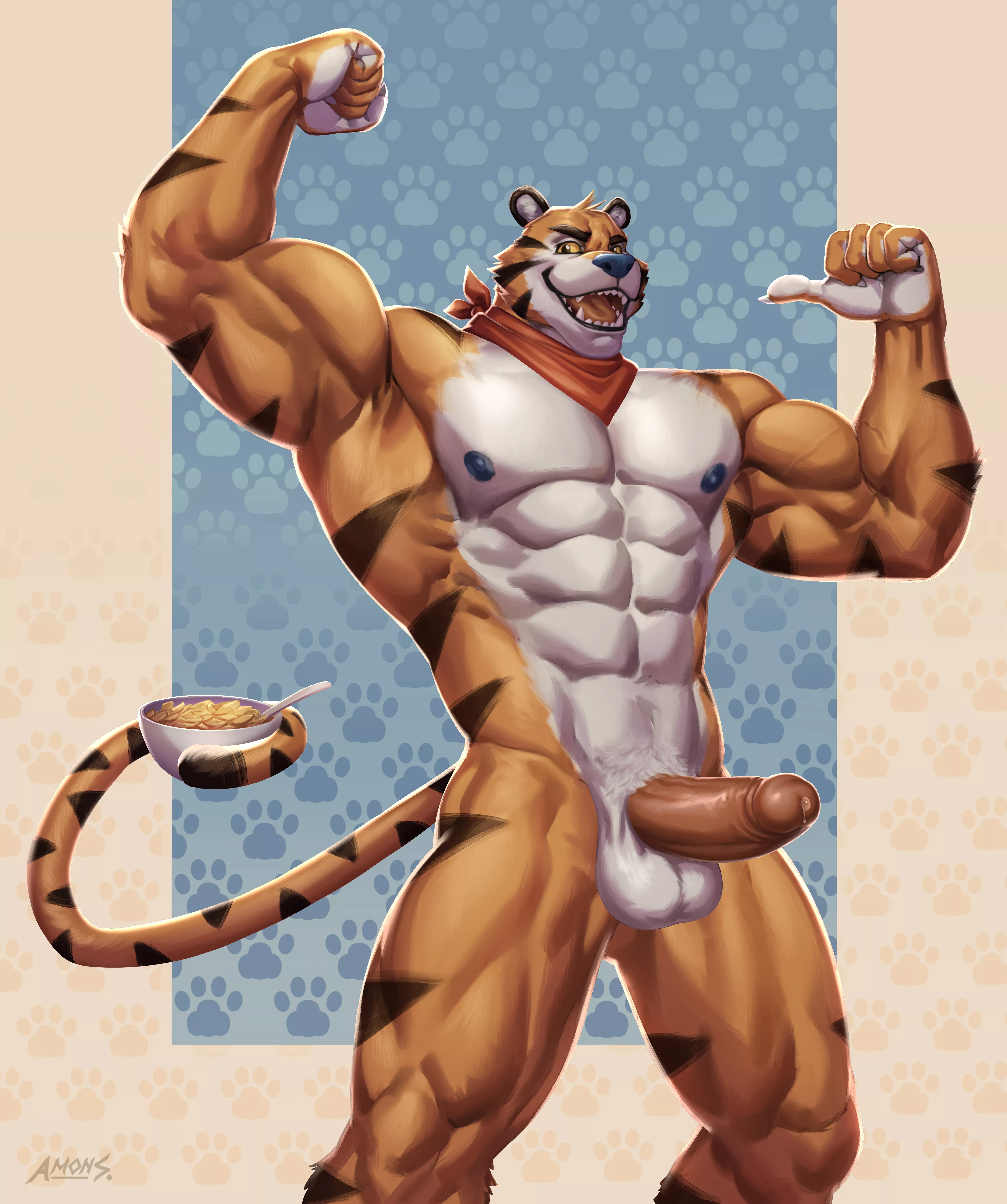 Tony the Tiger 🥛 (AmonSyd) posted by AliceTheMagicQueen