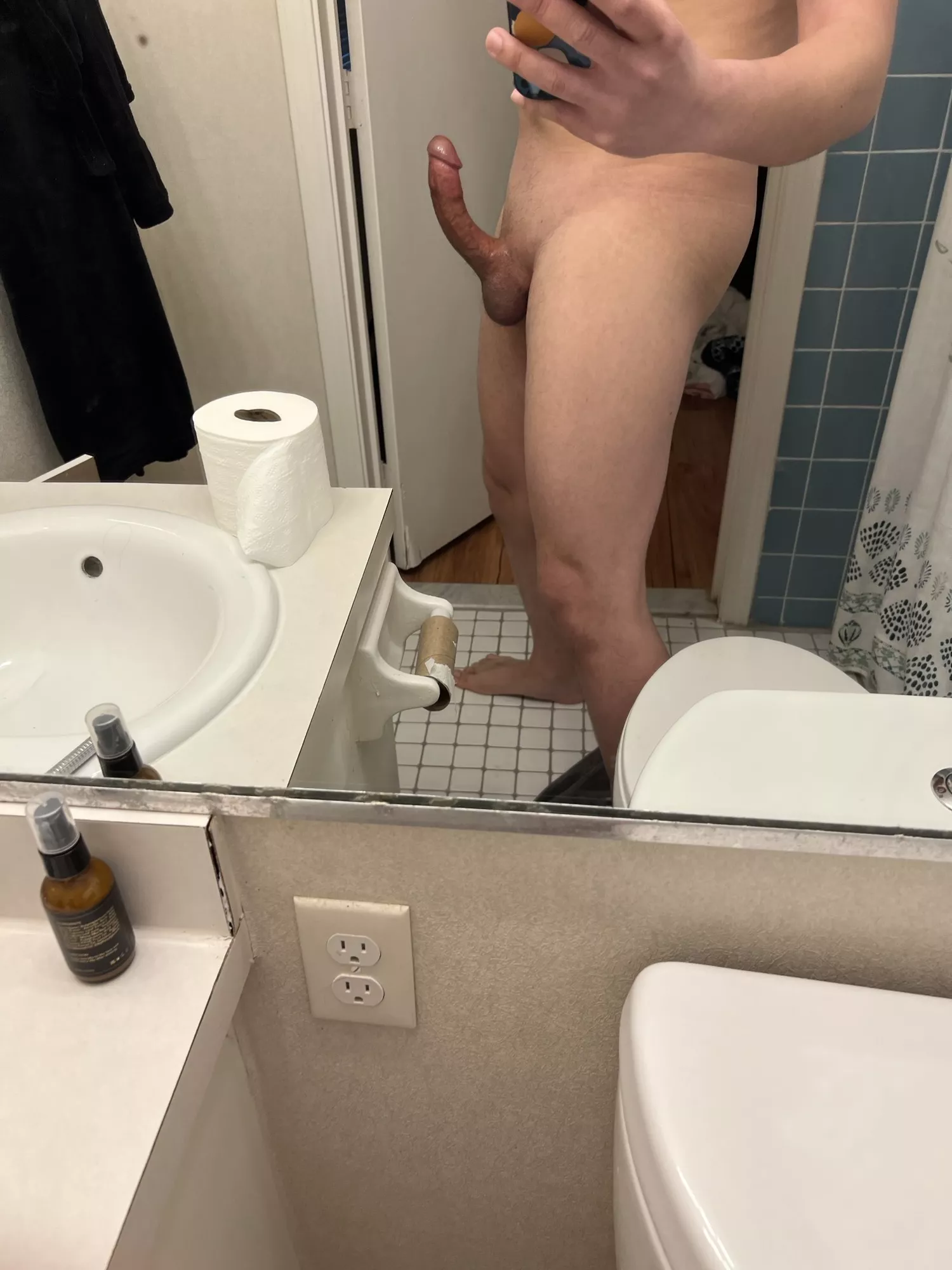 What do you think of my red rocket? posted by skinnyguylongcock