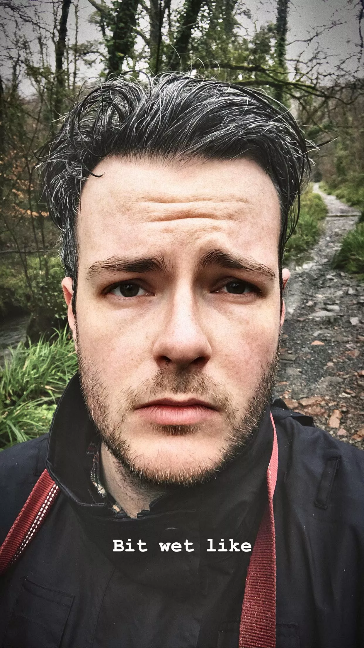 Who needs hair product when it rains constantly? posted by Lanter808