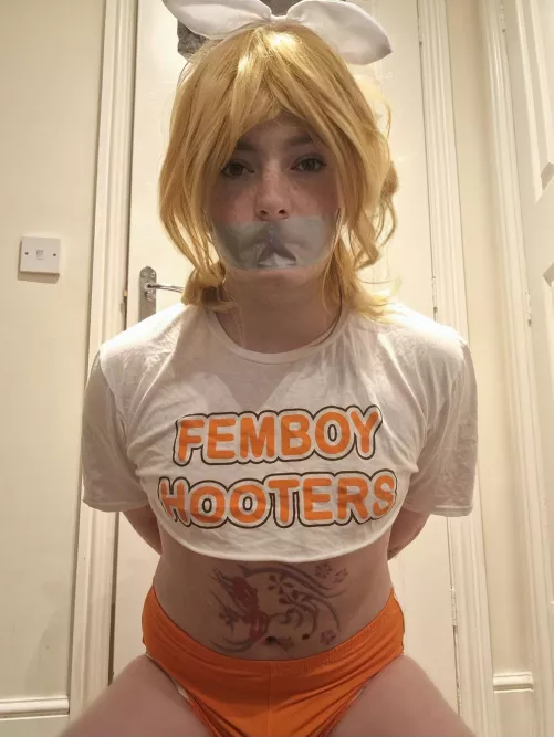 Your bound hooters boy by tgirlakira