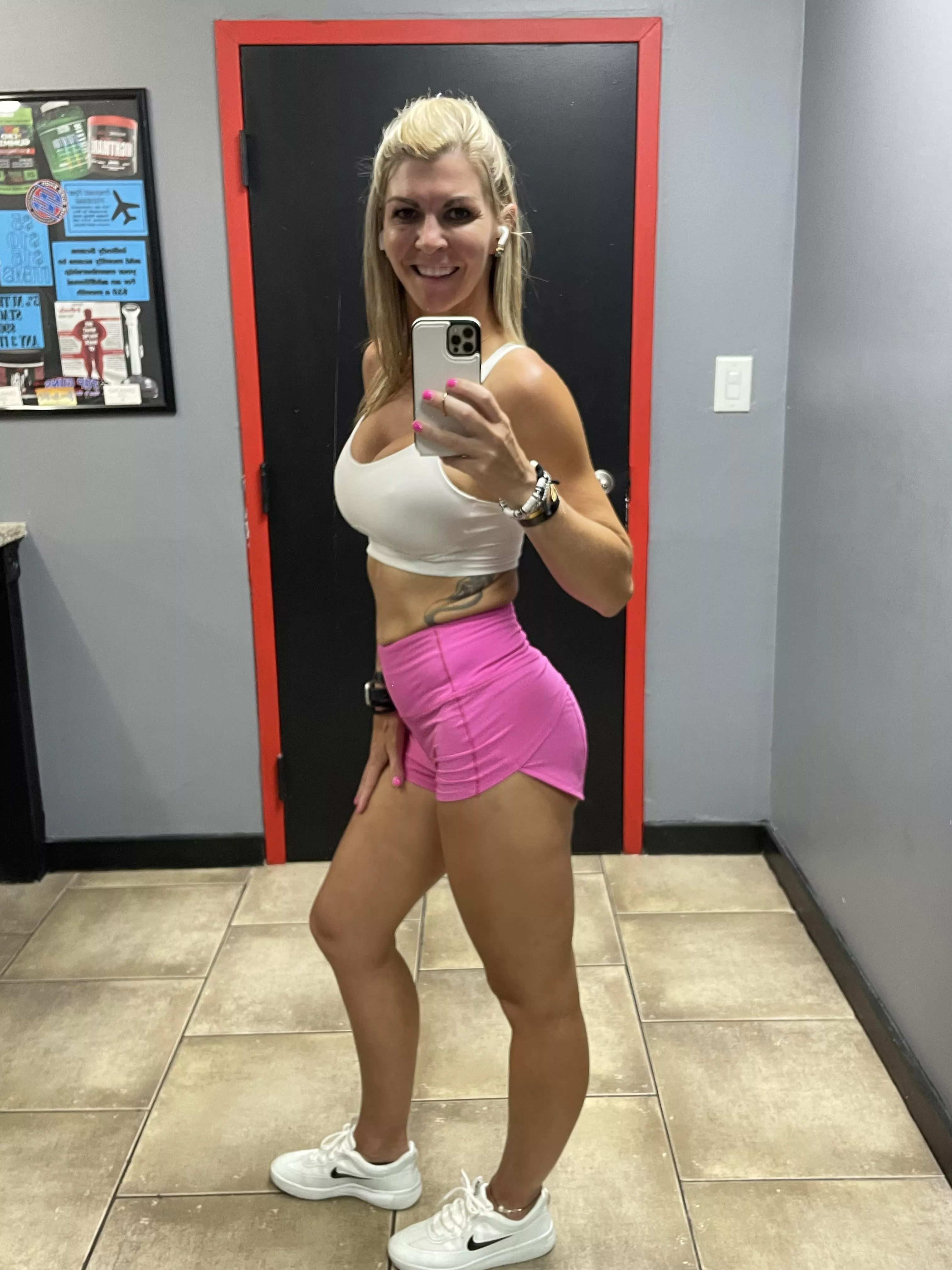 Almost 40 but still like to let my ass hang out……. posted by fitnesswife1983
