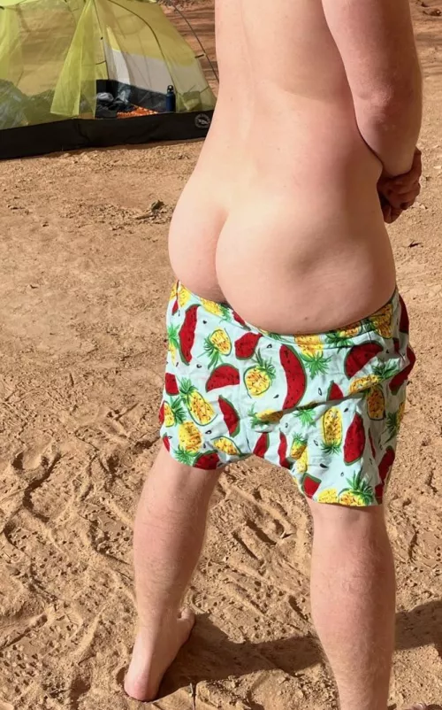 Backpacking ass by landonscott303