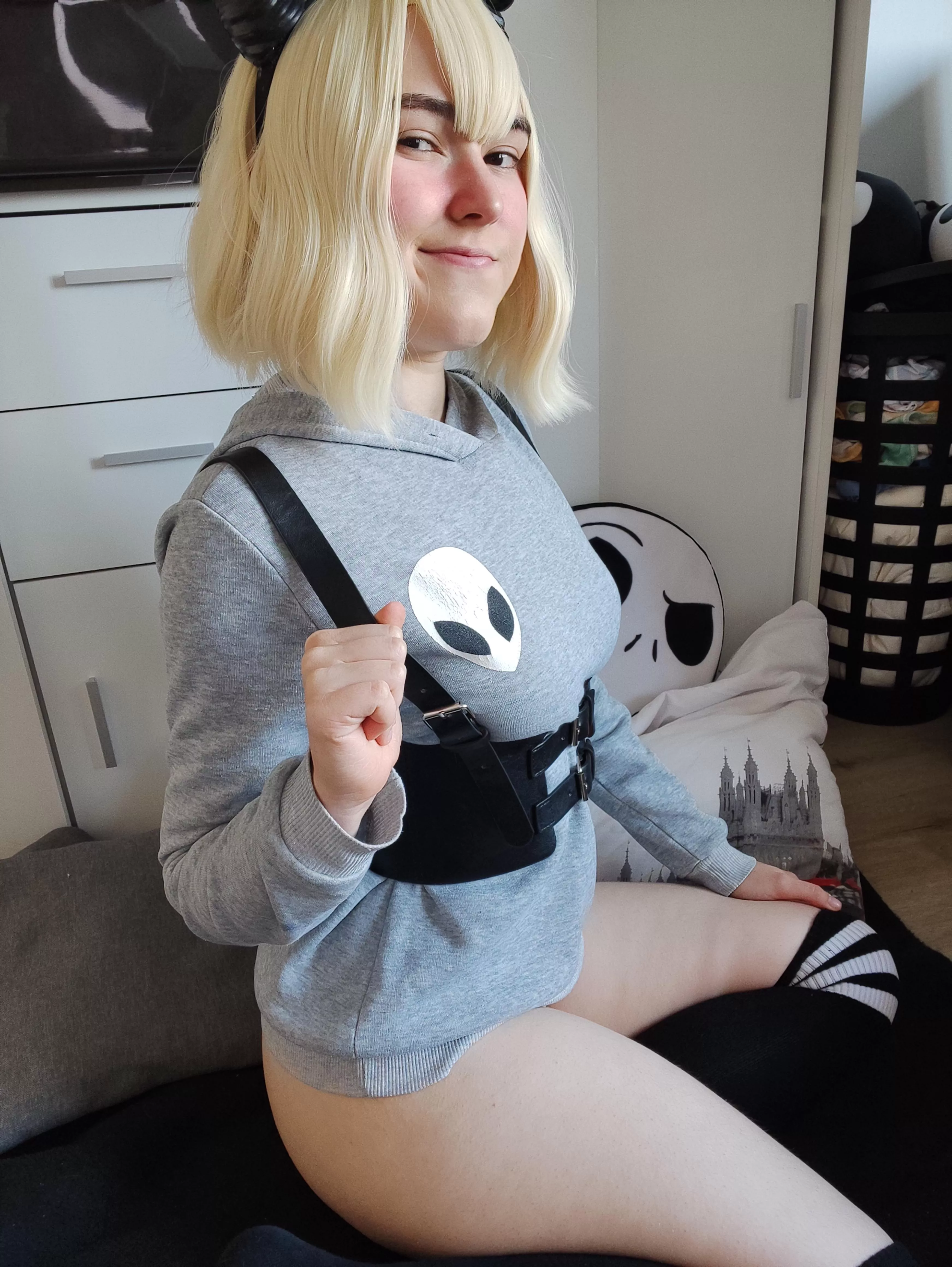 Bangs and no pants posted by TheaHyde