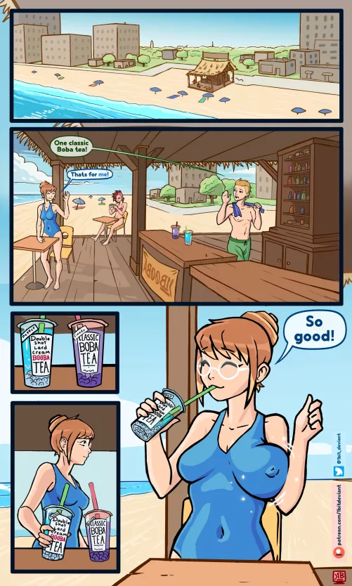 Booba Tea page 1/? by 1bit-deviant