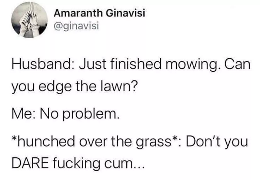 Can I be that lawn? by Fantastic-Aide-8354