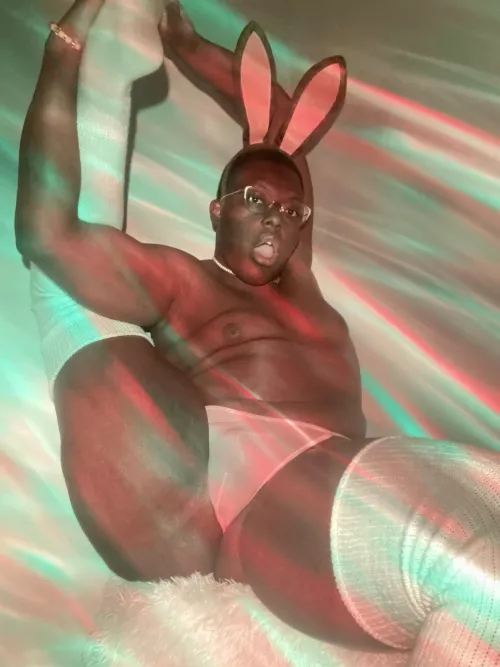 Chubby Bunny by NowOrNevils