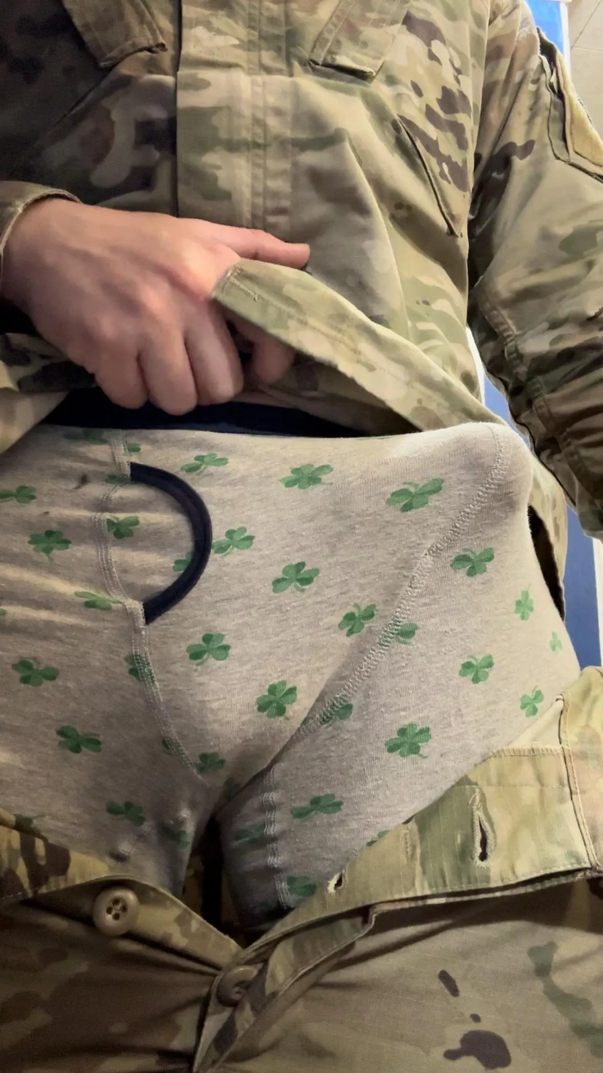 Feelin lucky 🍀 posted by justforfunleopard