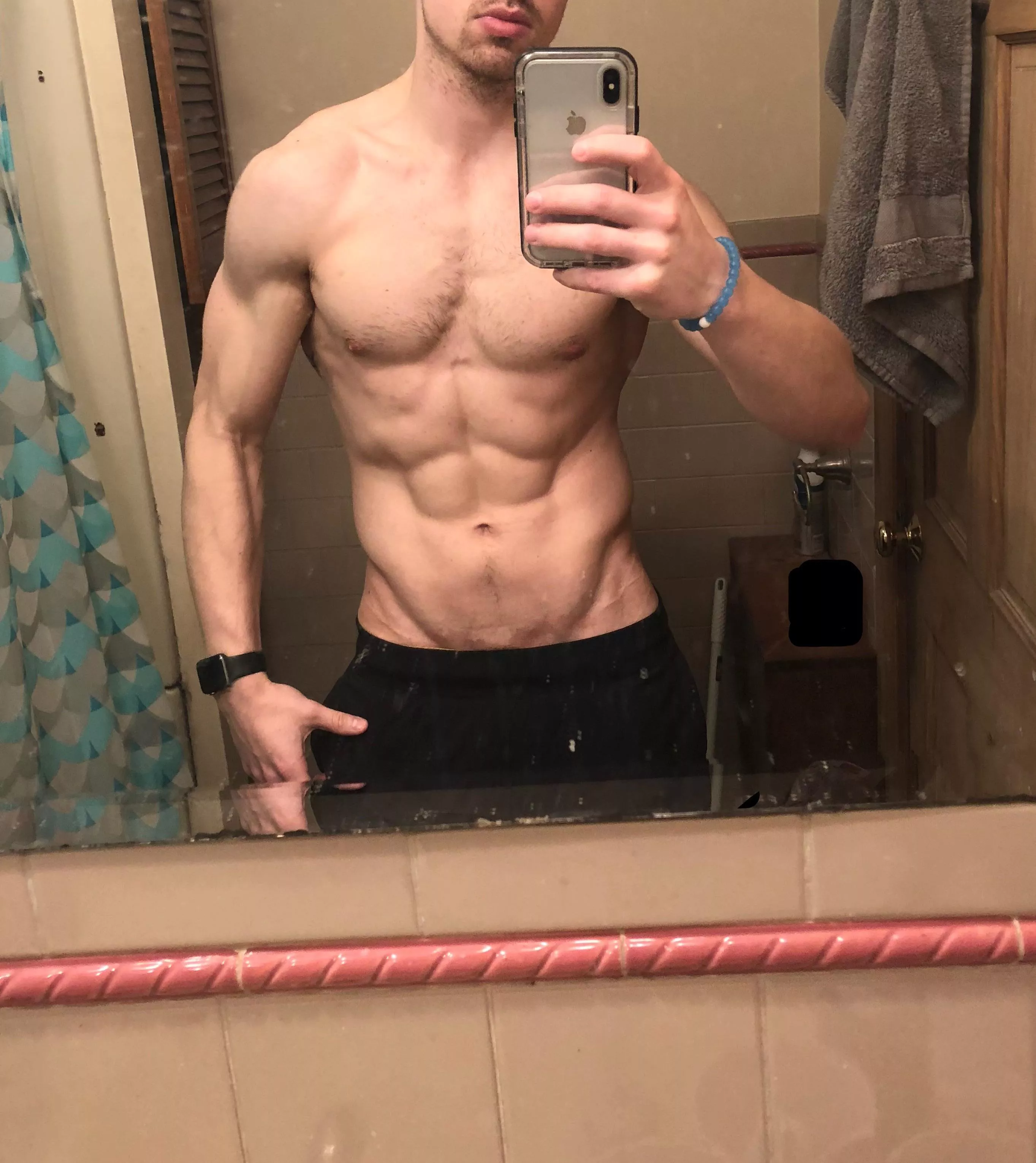 Great pump today 🙌🏼 [m] posted by shystud69