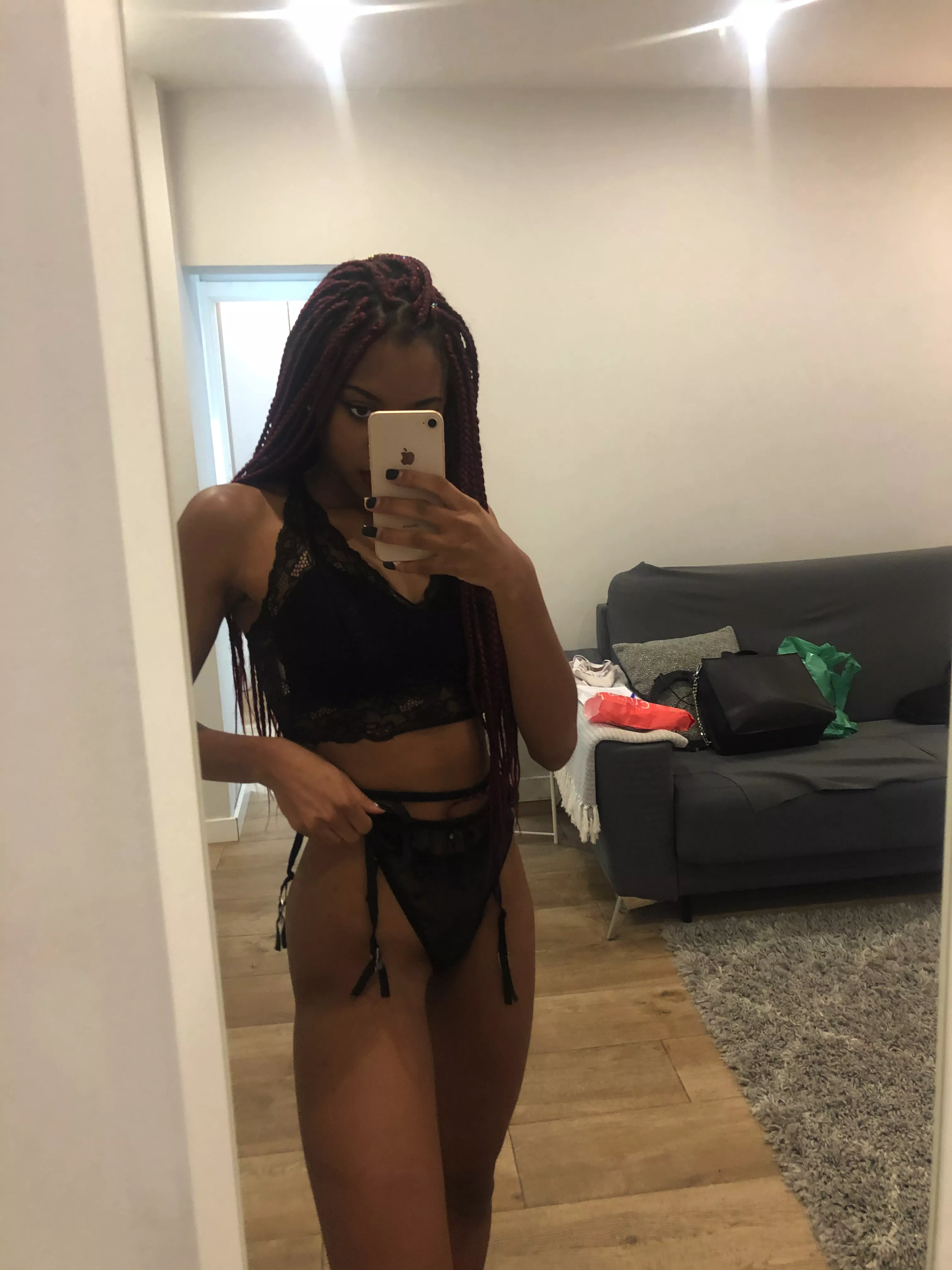 I hope you like what I am wearing. posted by ishutyn