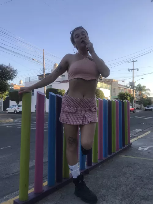 I love the glances I get when I go out like this by demonfaceinc